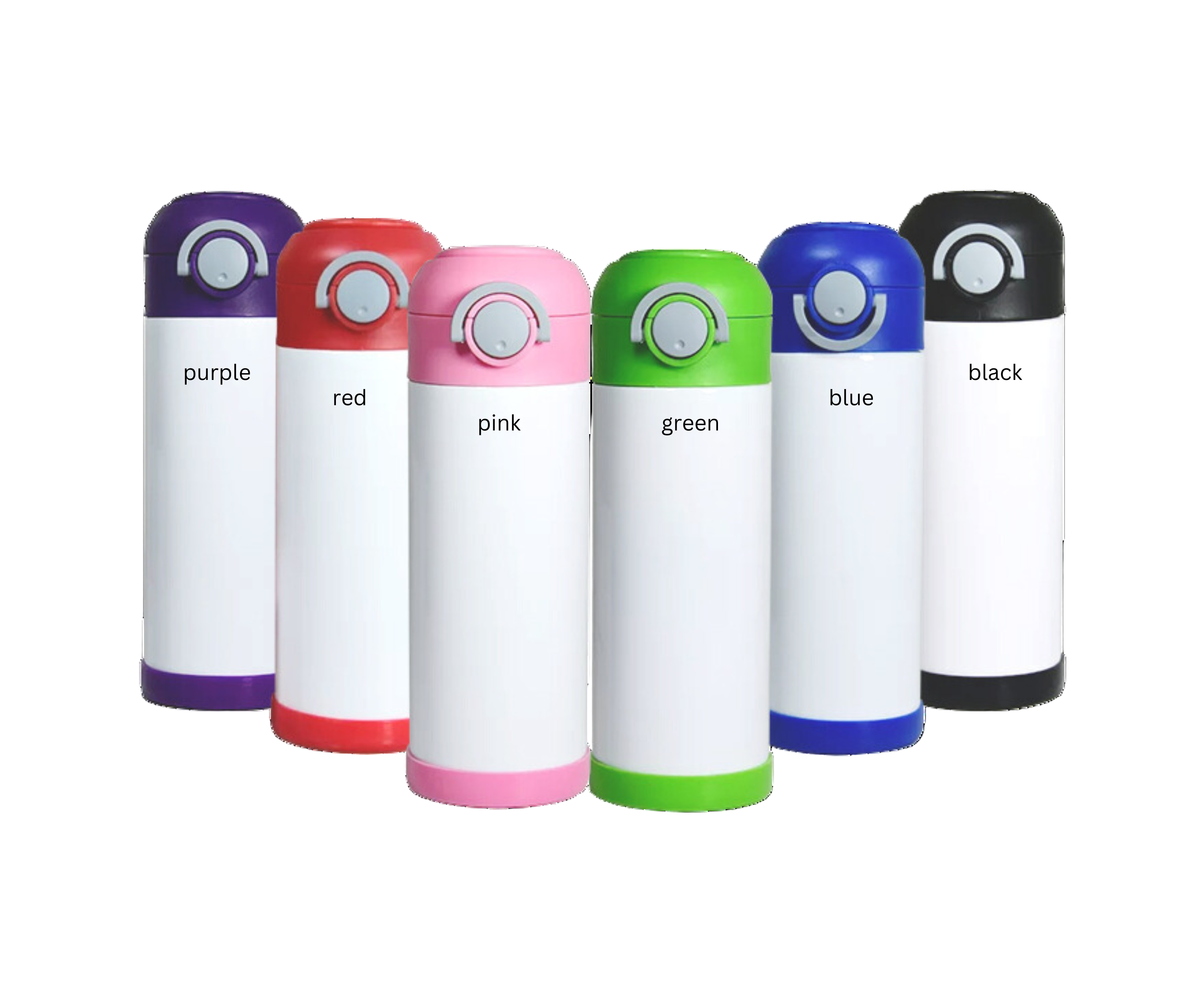 12 oz Kids Flip Top Tumbler (Solid)