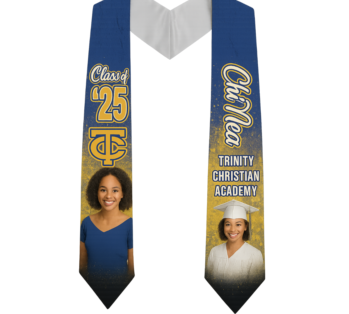 Graduation Stole Template - One Piece (CANVA)