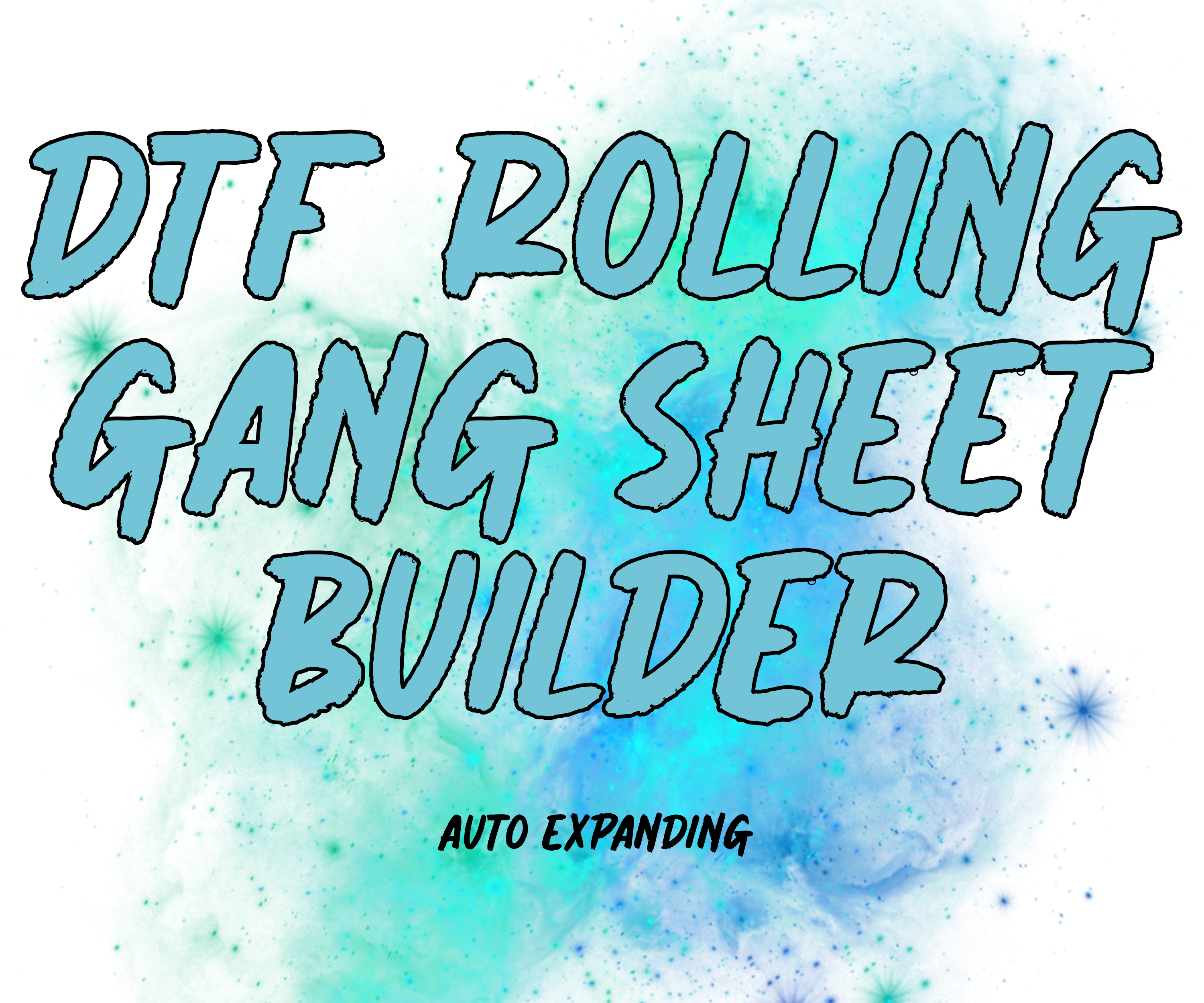 DTF Rolling Gang Sheet Builder