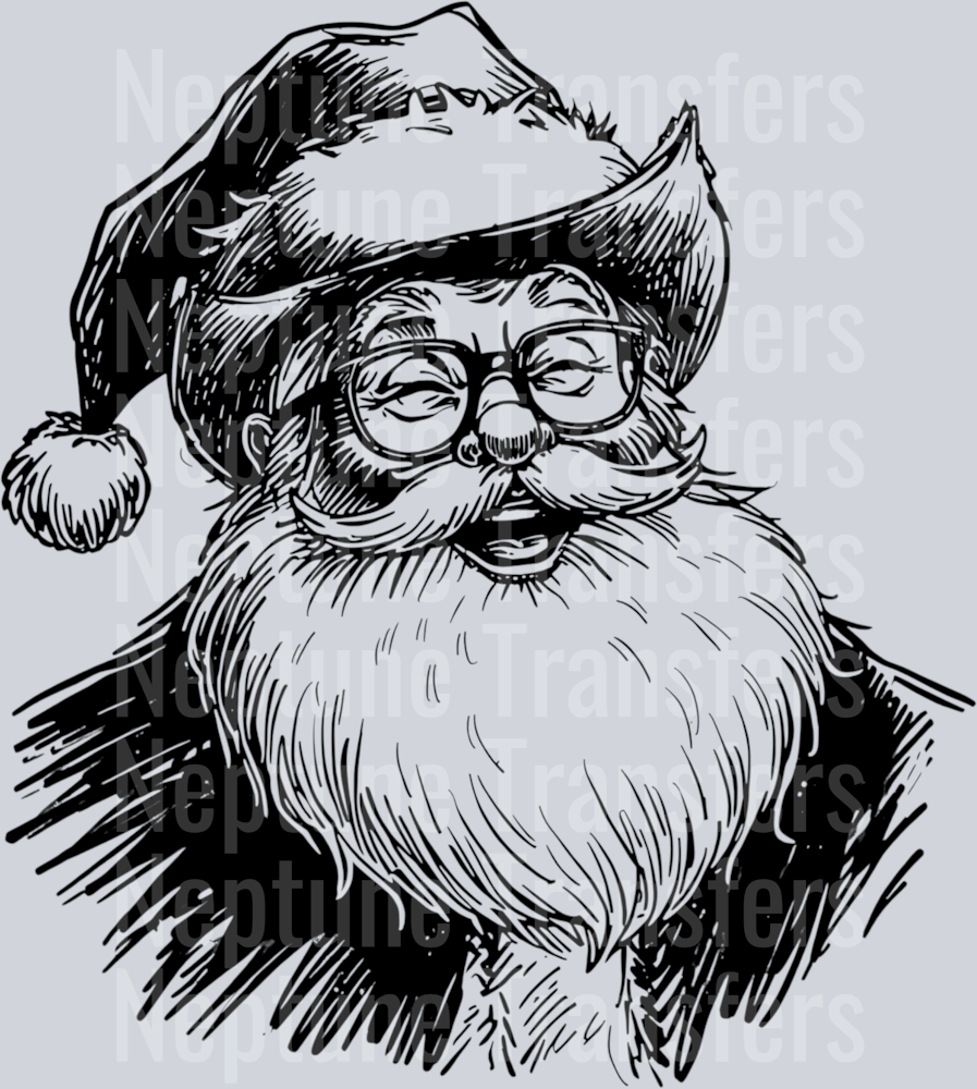 WESTERN SANTA SKETCH