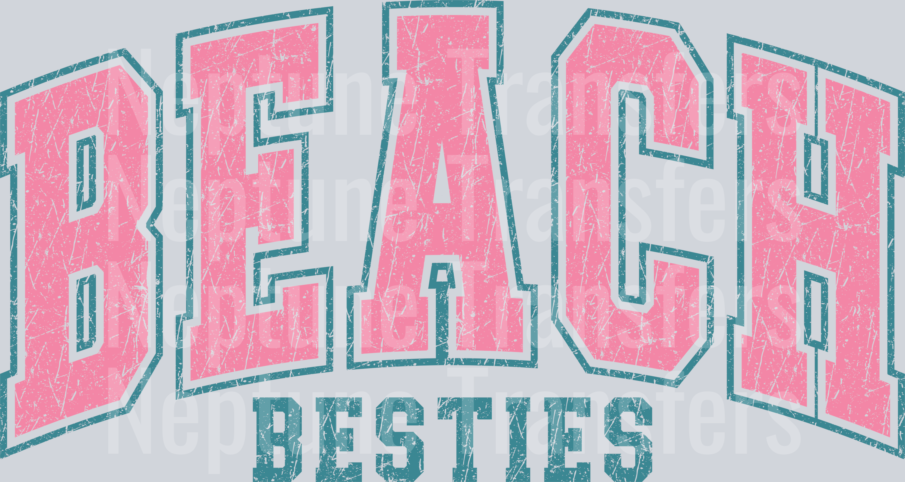 Beach Besties Distressed