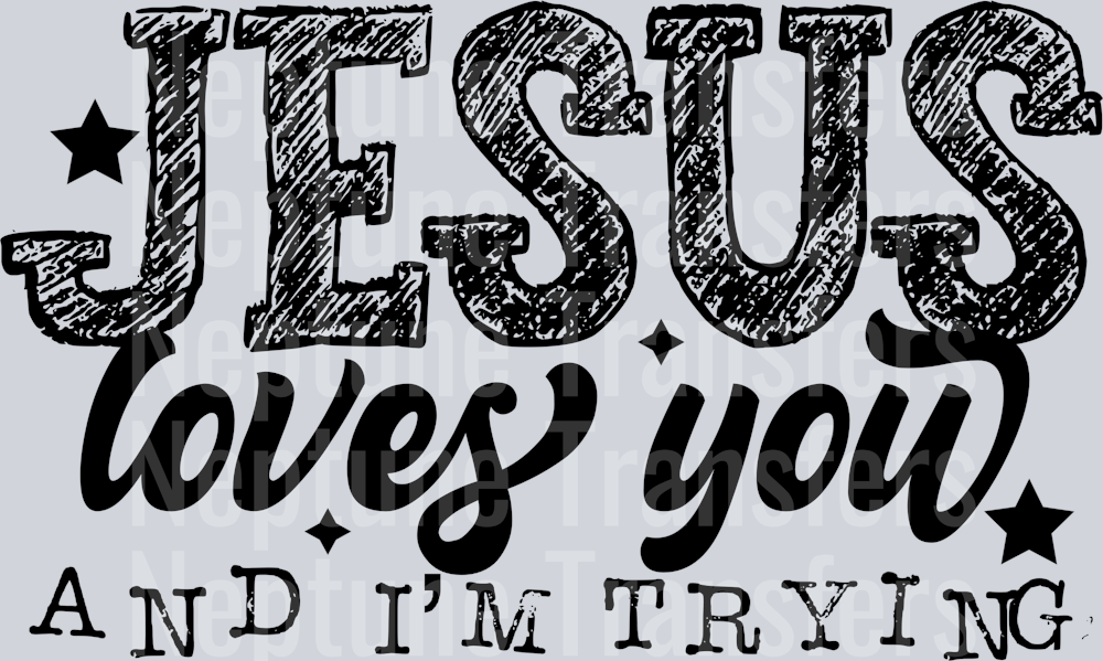 JESUS LOVES YOU AND I&