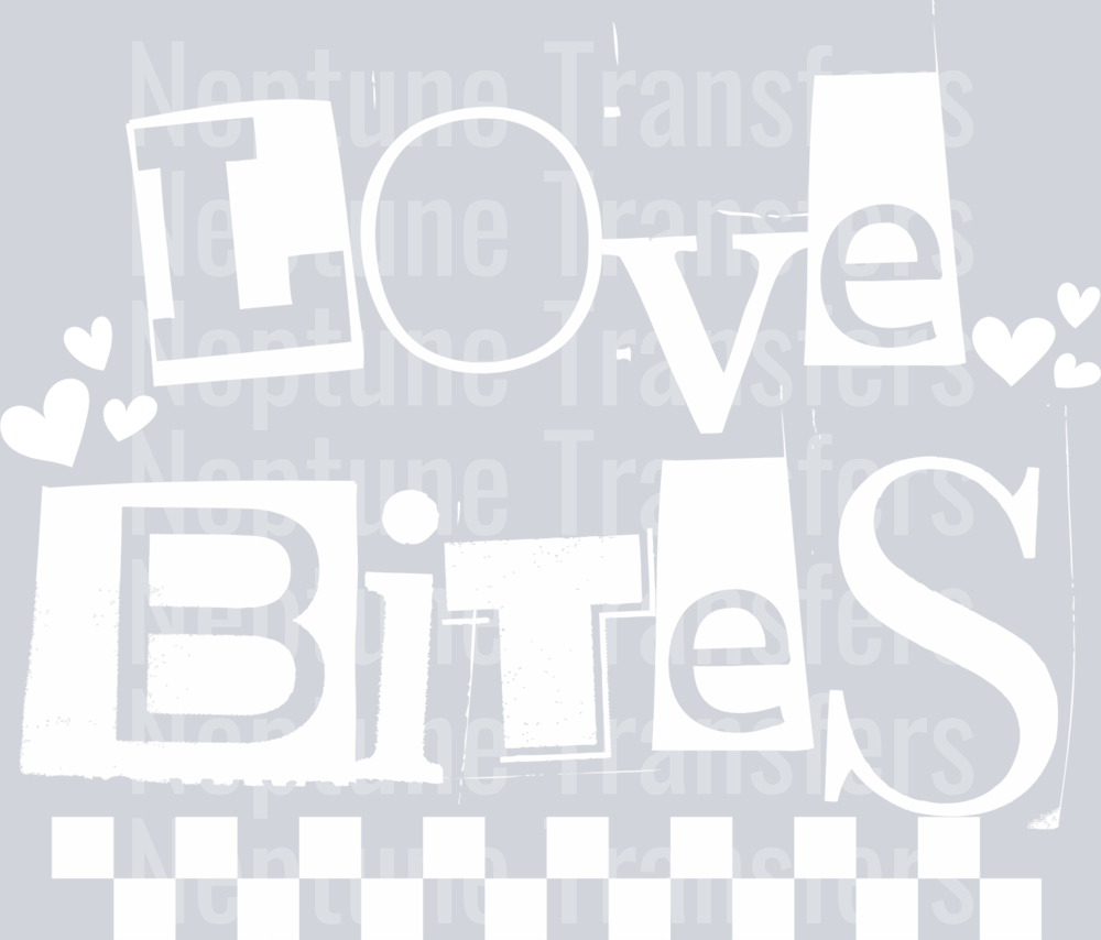 LOVE BITES WHITE FONT