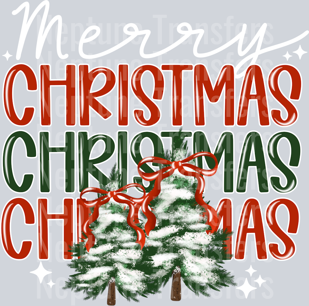 MERRY STACKED CHRISTMAS