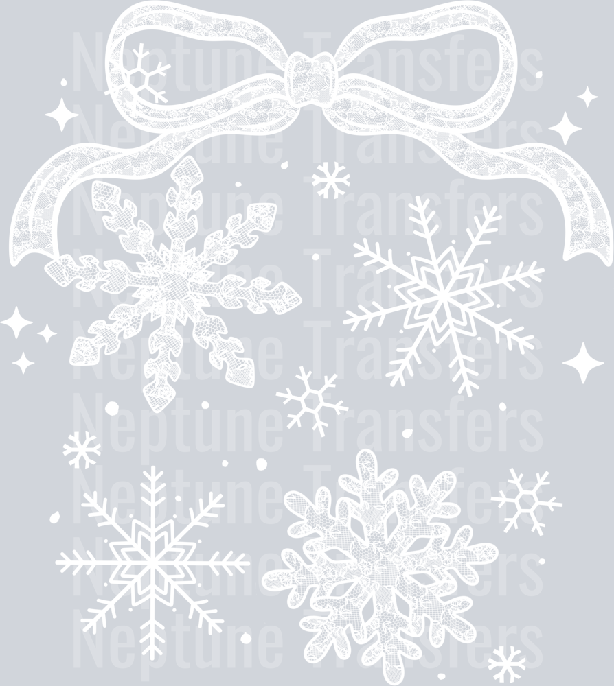 Lace Snowflakes + Sleeves