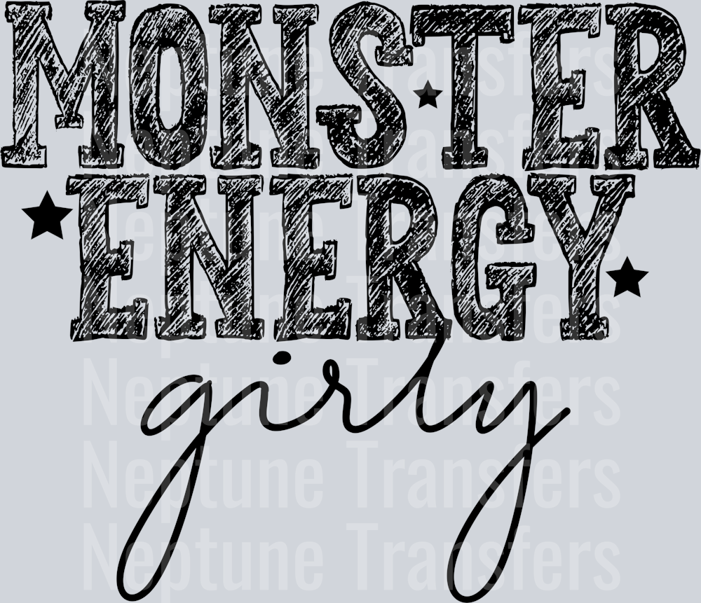 MONSTER ENERGY GIRLY