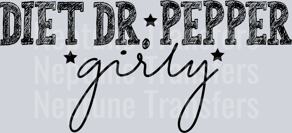 DIET DR. PEPPER GIRLY