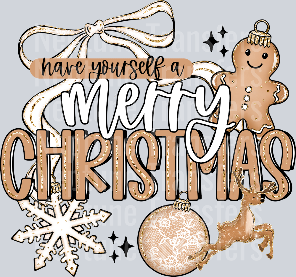 MERRY LITTLE CHRISTMAS HORIZONTAL