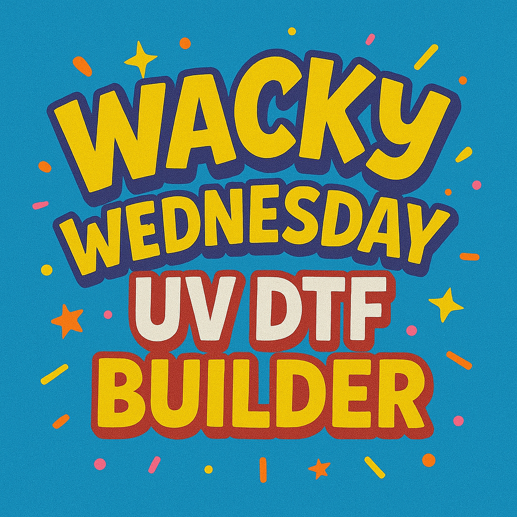 Wacky Wednesday UV DTF Gang Sheet Builder