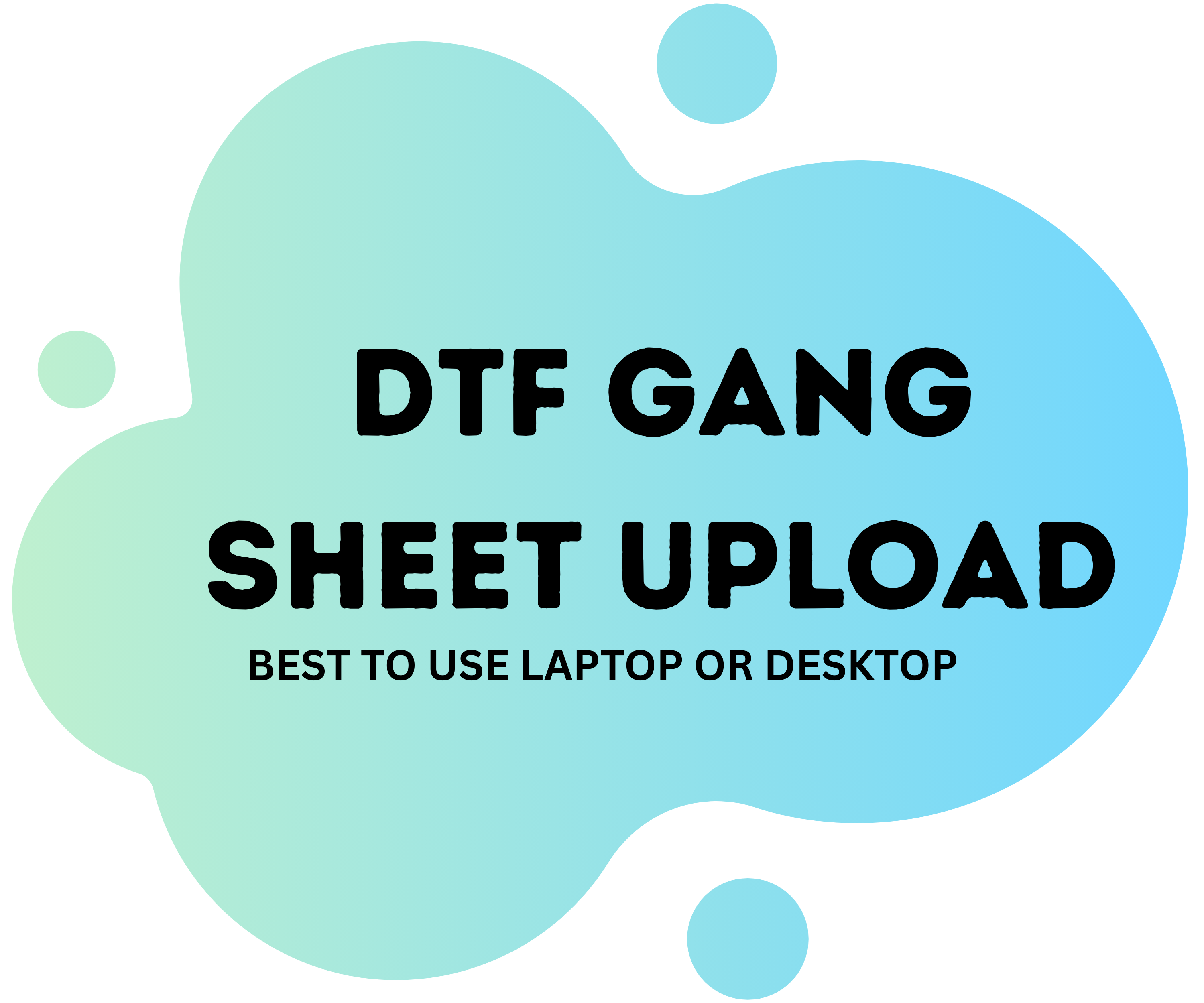 DTF Gang Sheet Upload