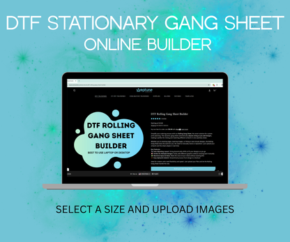 DTF Stationary Gang Sheet Builder