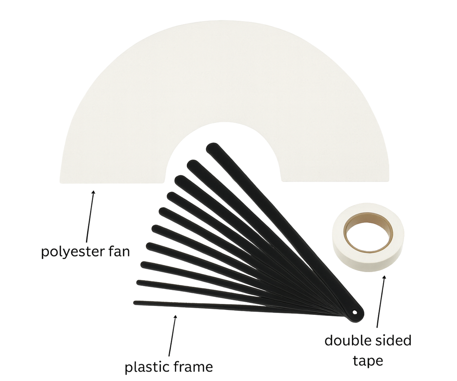 Clack Fan (Disassembled Kit)