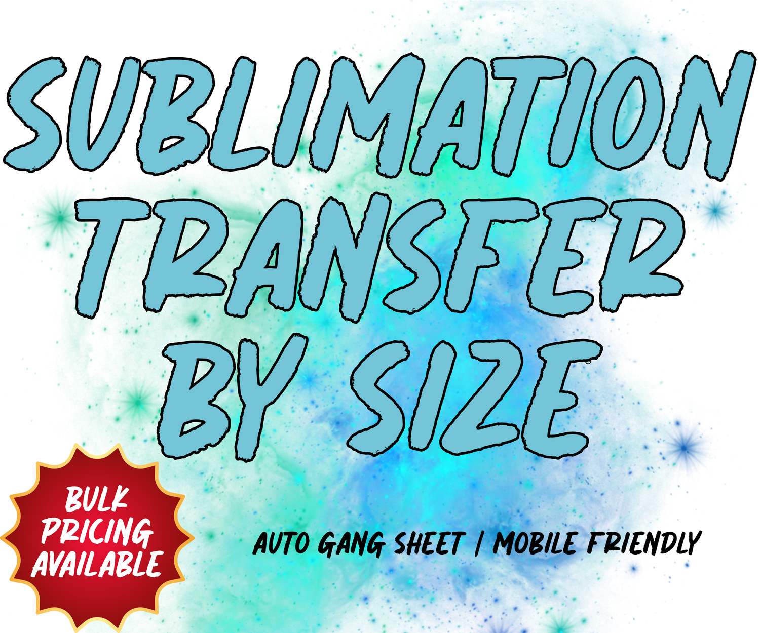 Sublimation Transfer By Size