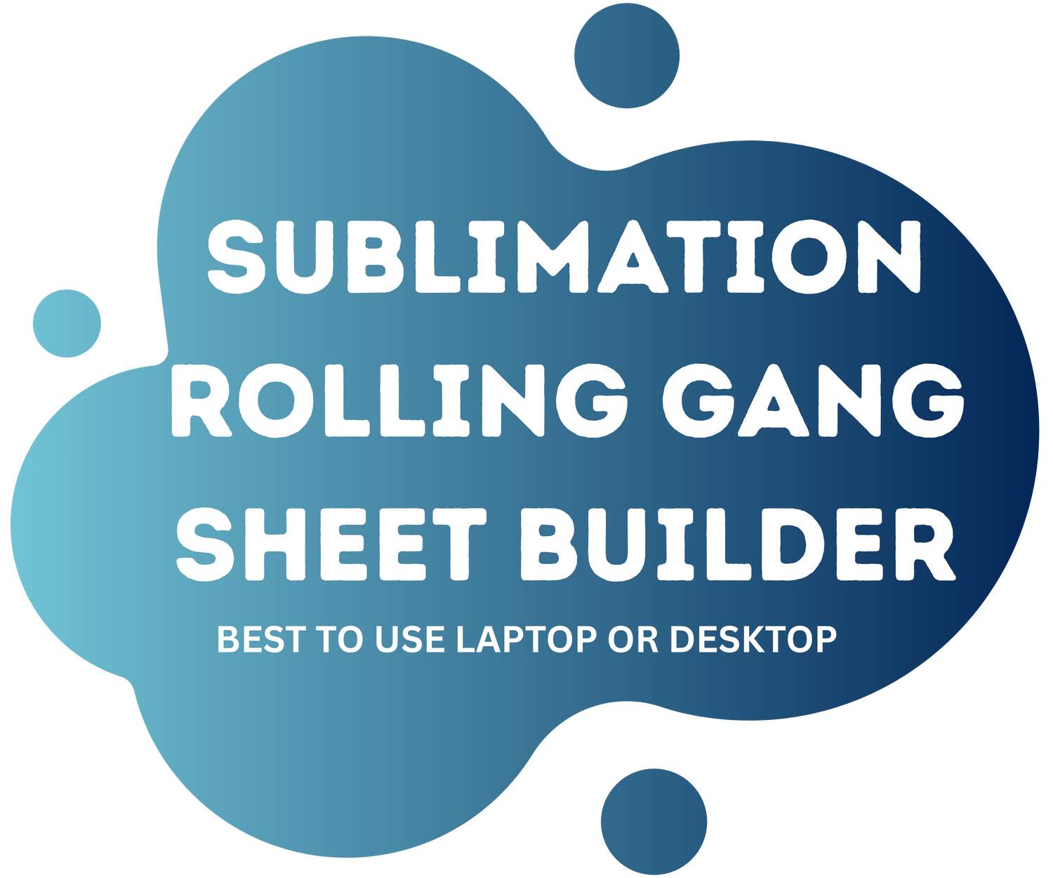 Sublimation Rolling Gang Sheet Builder