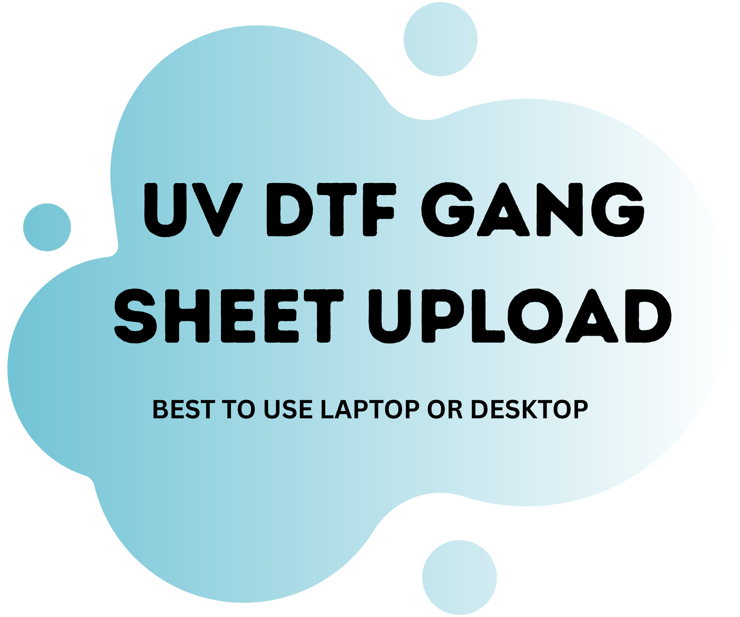 UV DTF Gang Sheet Upload