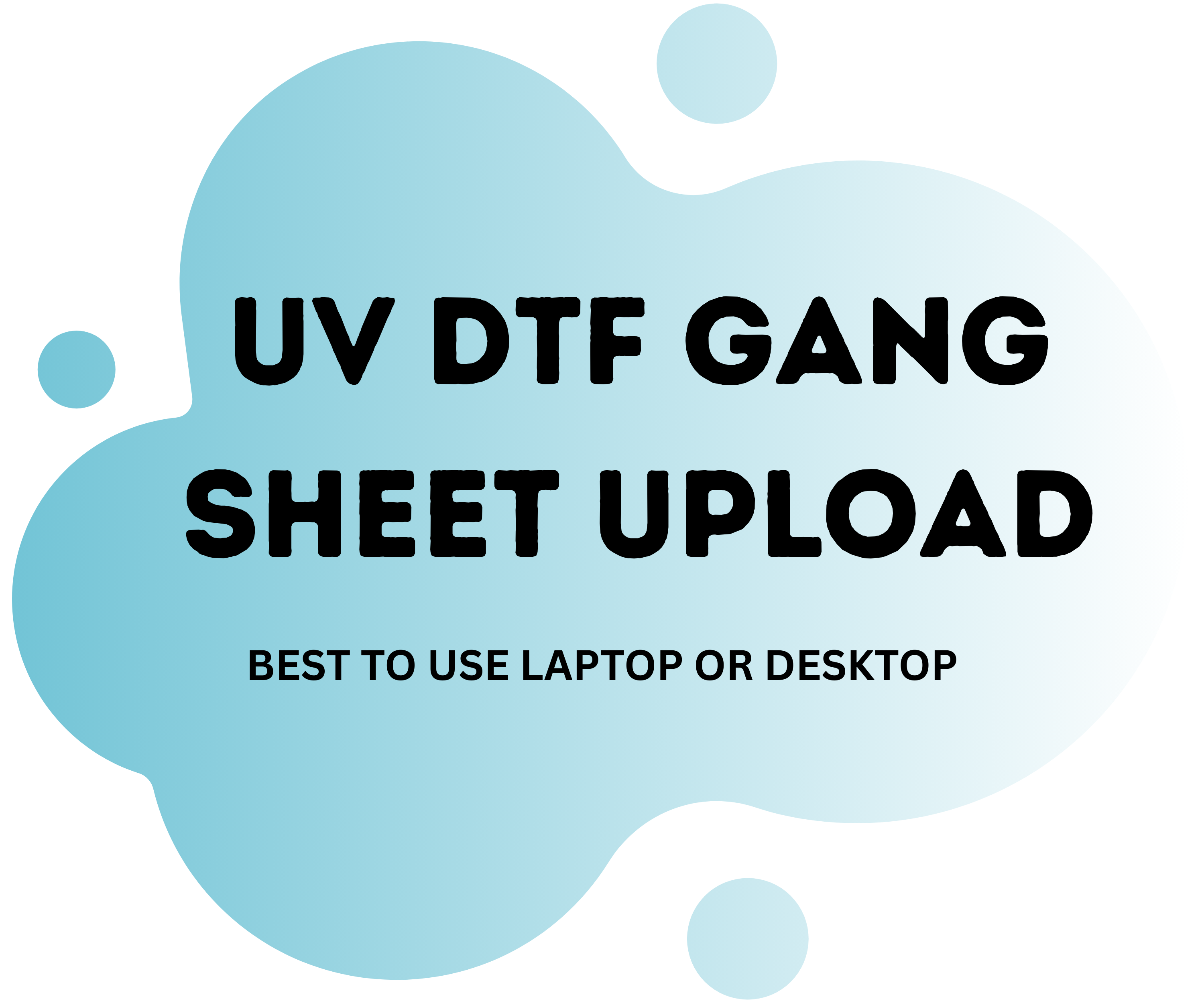 UV DTF Gang Sheet Upload