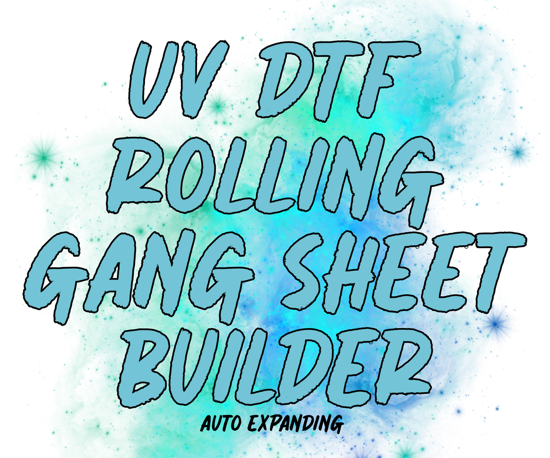 UV DTF Rolling Gang Sheet Builder