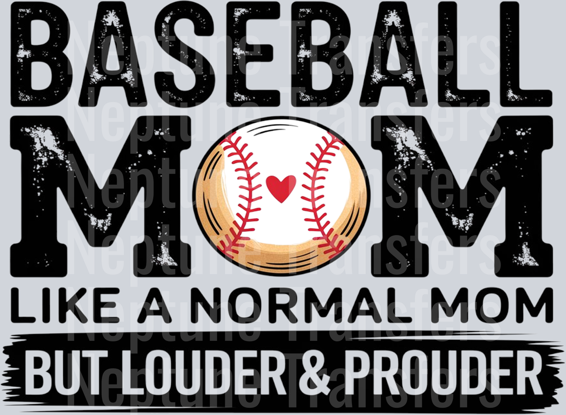 Baseball Mom But Louder