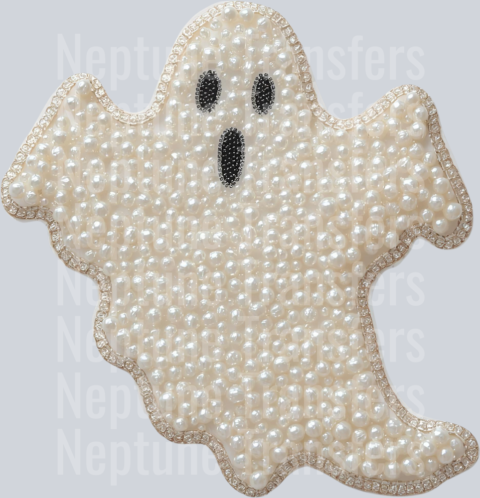 ghost faux pearls