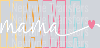 MaMa Pastel Heart