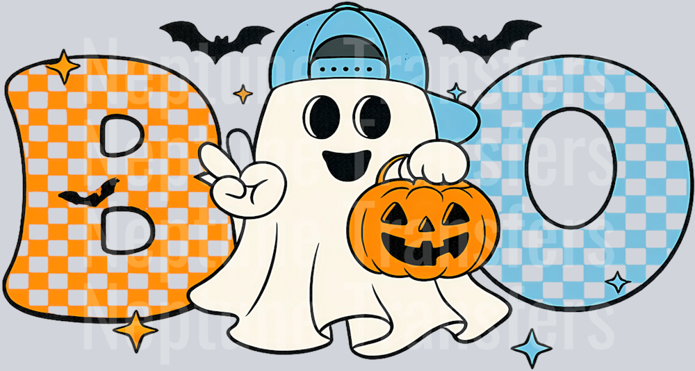 Halloween Pumpkin Boy Boo