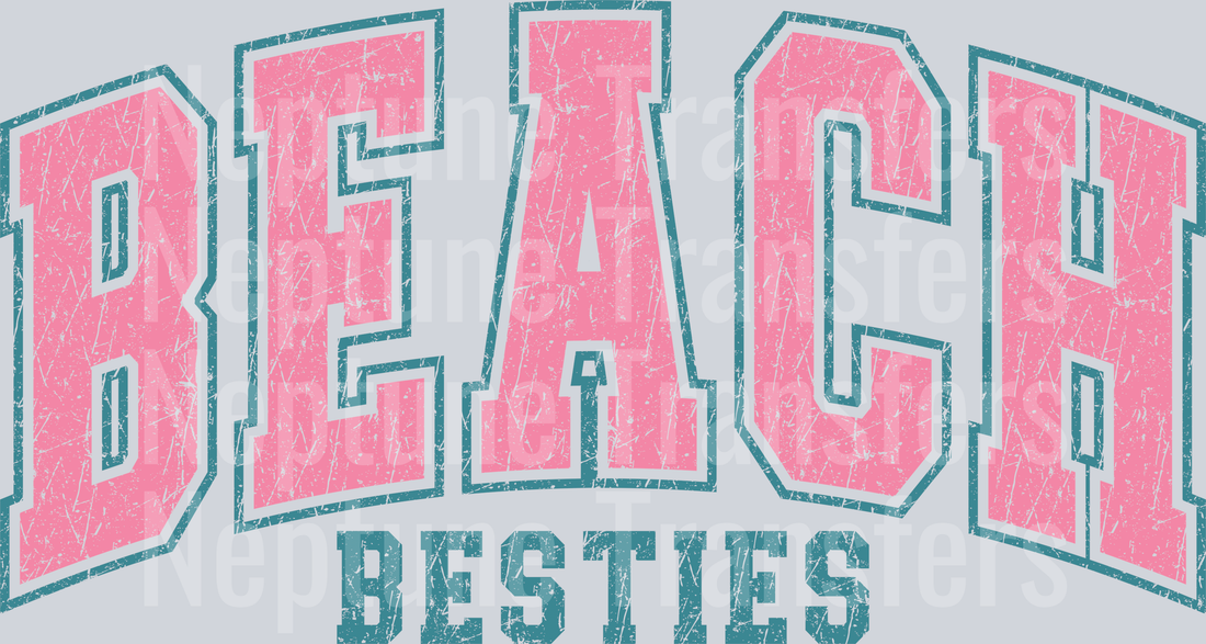 Beach Besties Distressed
