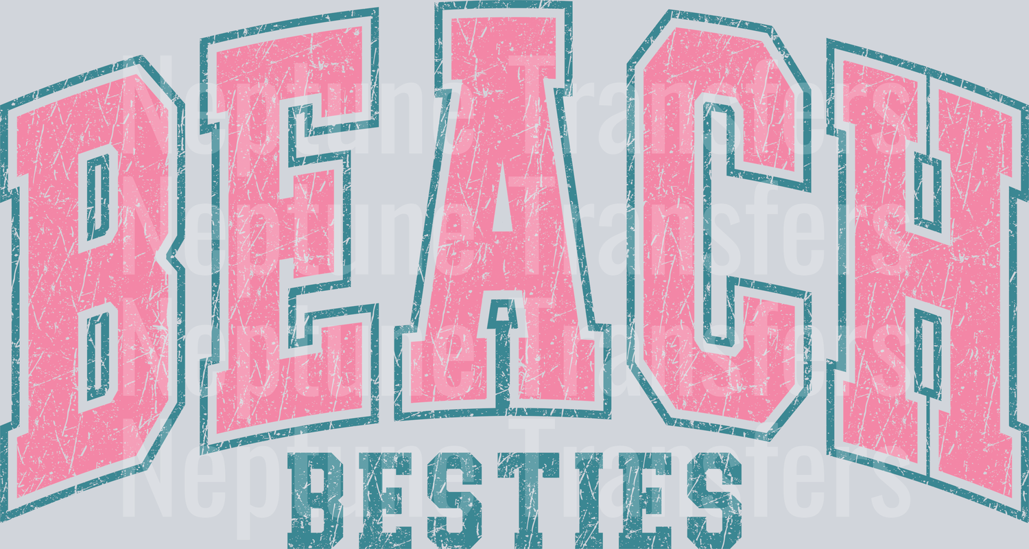 Beach Besties Distressed