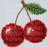 cherry faux yarn