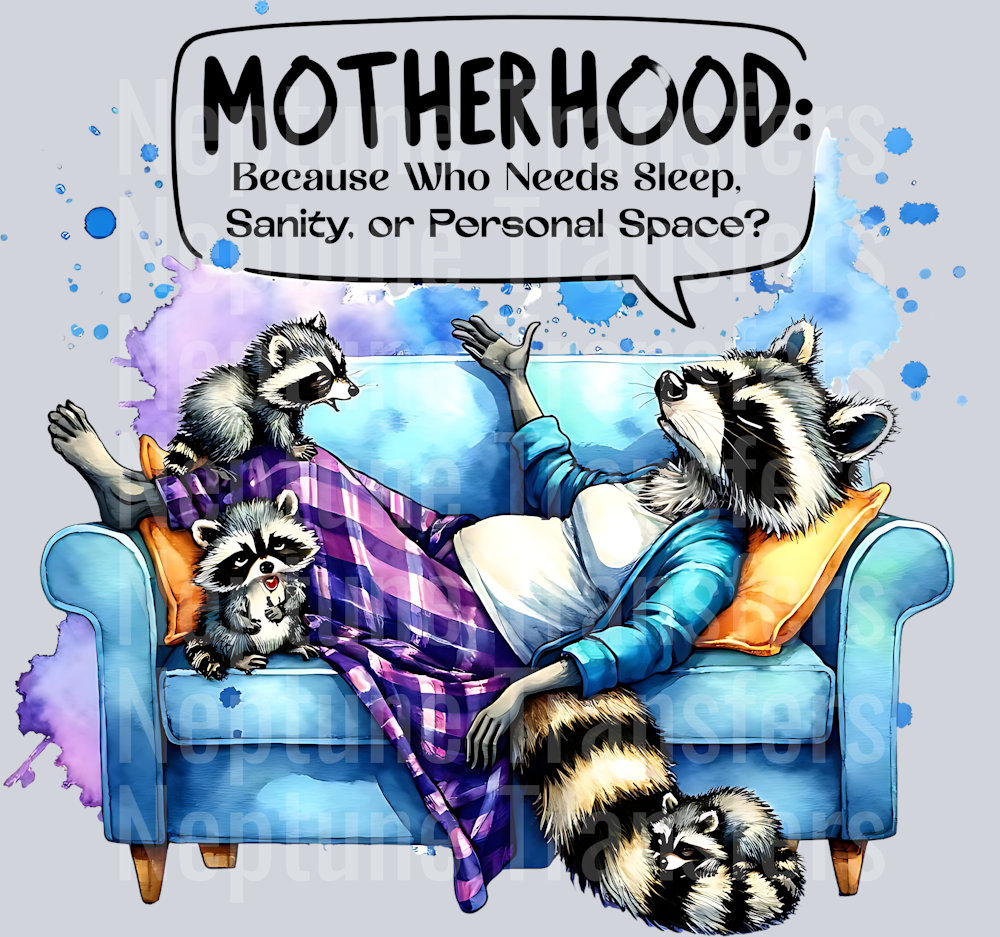 Motherhood Raccoon Parody