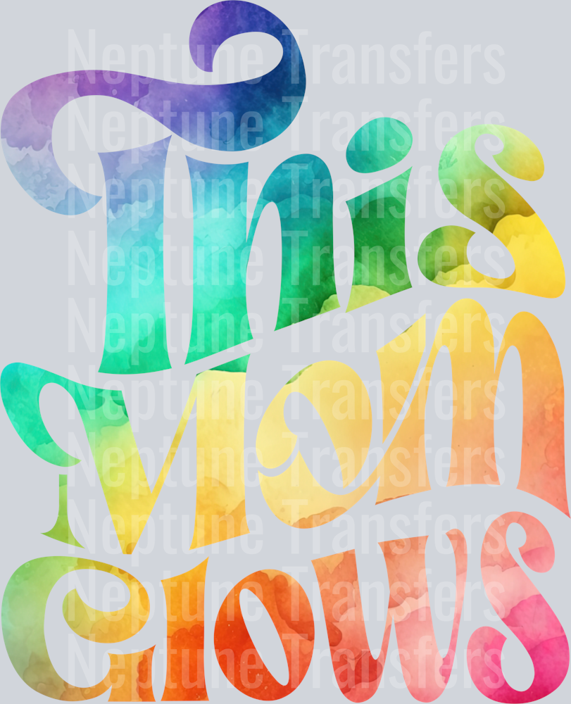This Mom Glows Color