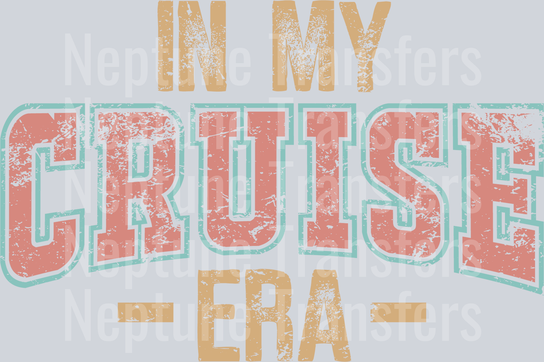 In My Cruise Era Distressed