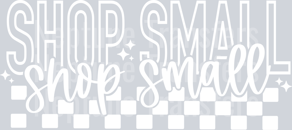 Shop Small Shop Small White