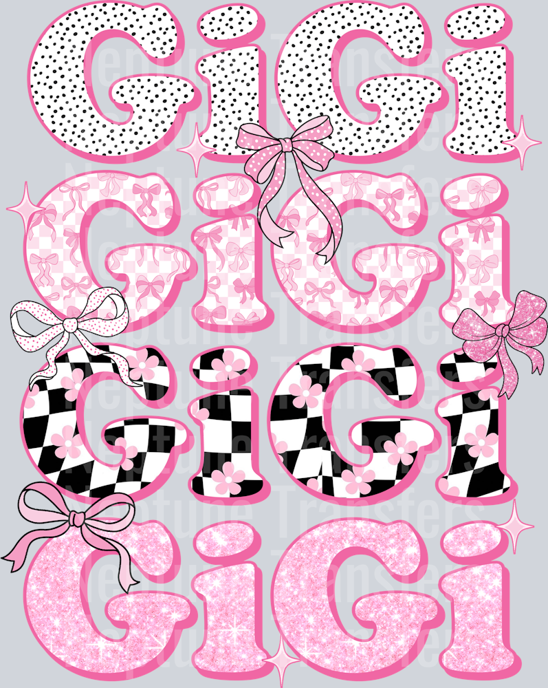Pink GiGi Checkered