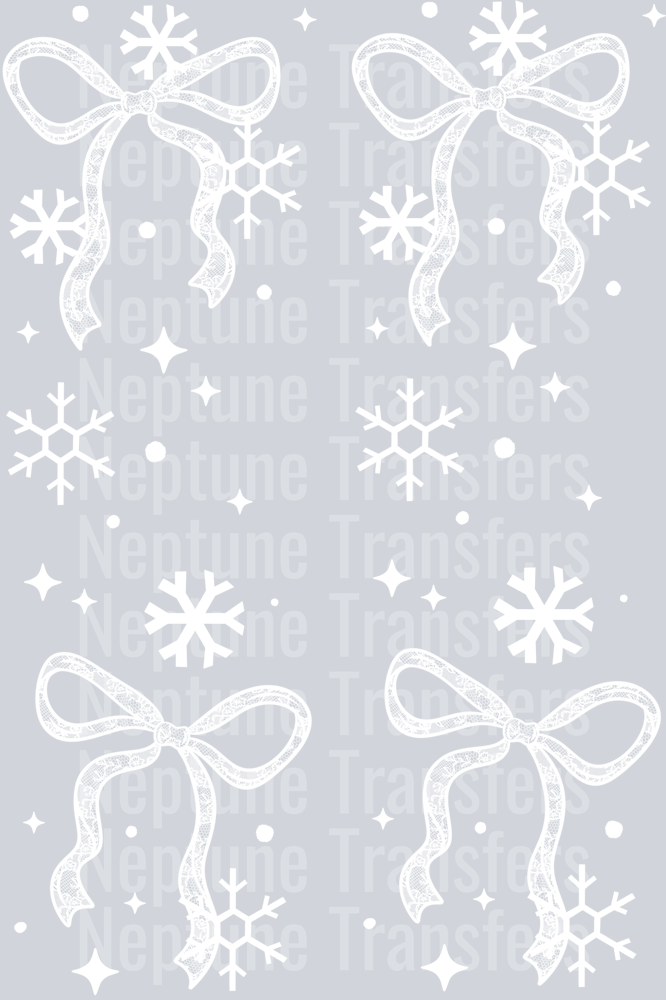 Let It Snow Lace Sleeves