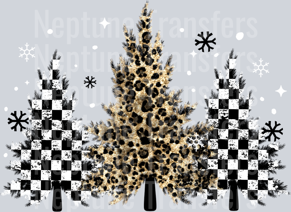 CHECKER CHEETAH TREES