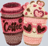 COFFEE VALENTINES FAUX YARN