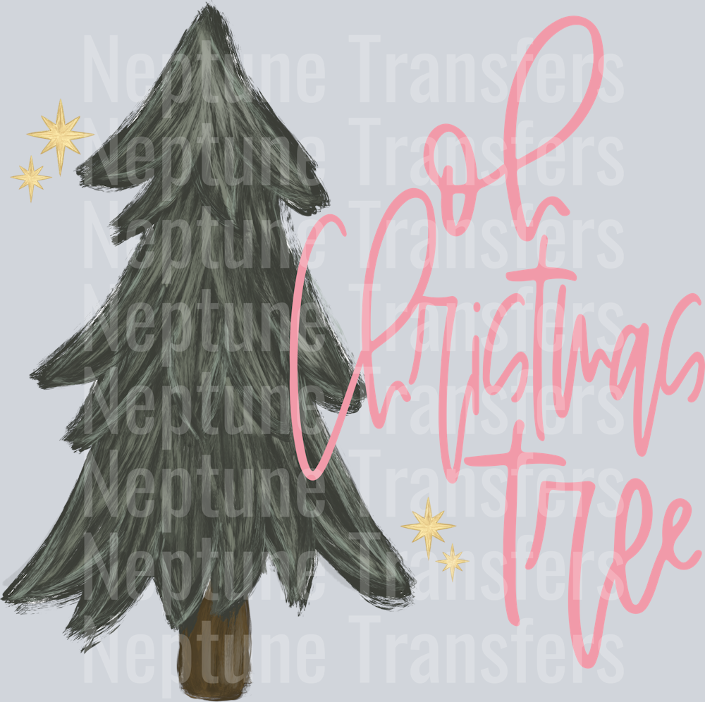 Oh Christmas Tree Messy Brush