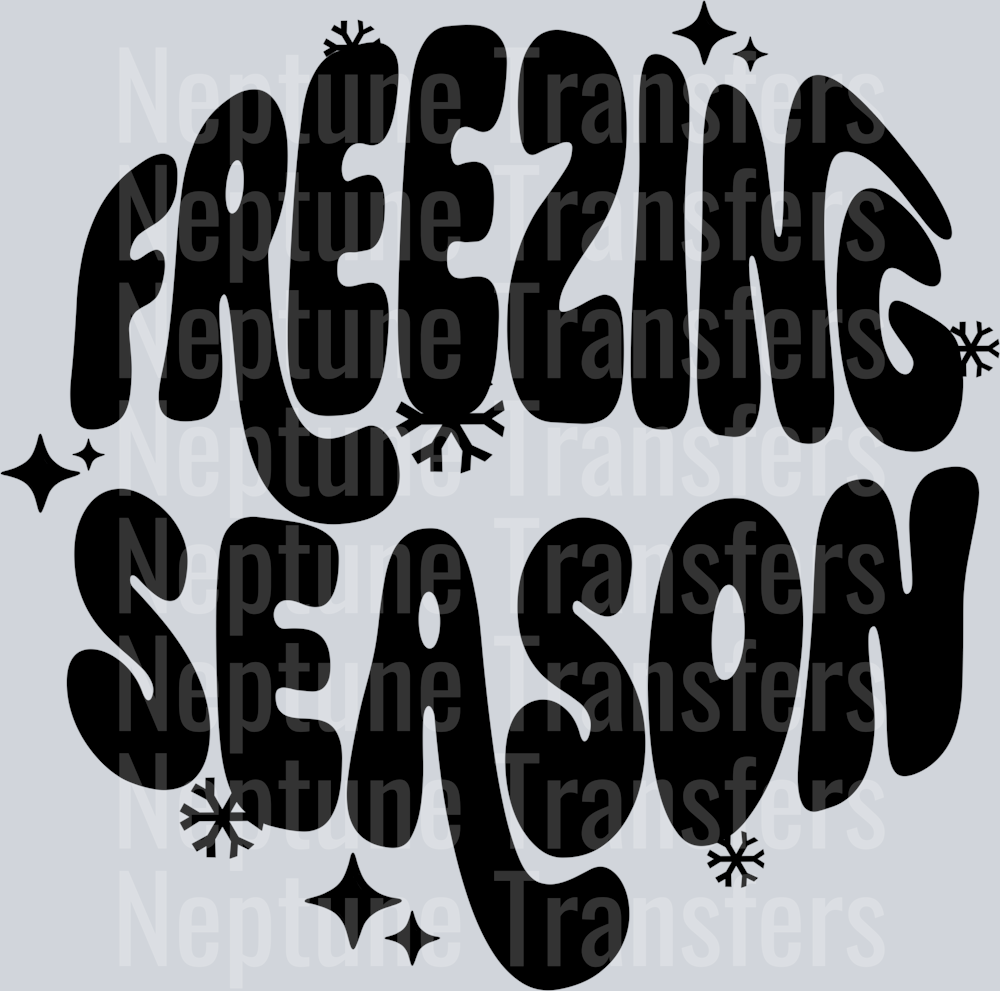 Freezing Season Circle Black