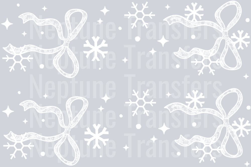 LET IT SNOW LACE SLEEVES