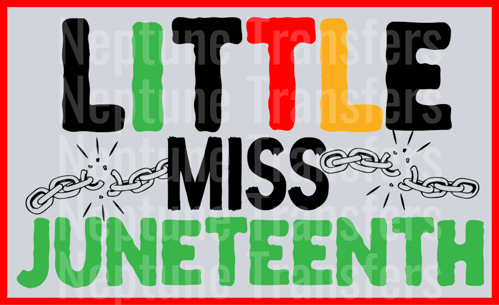 Little Miss Juneteenth Chains