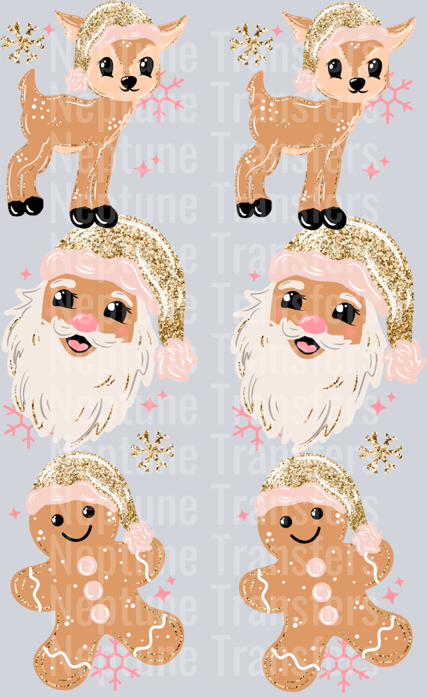 Merry Christmas Light Skin Tone 2 Sleeve