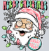 Merry Christmas Santa Light Skin Tone + Sleeves