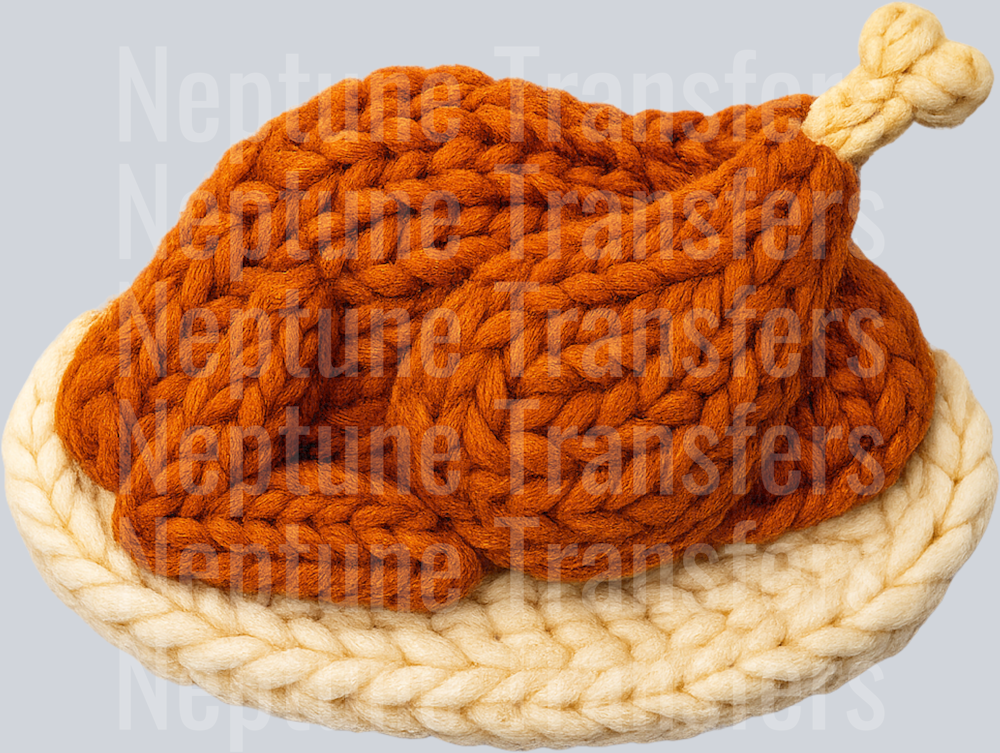 thanksgiving turkey faux yarn