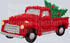 christmas truck yarn