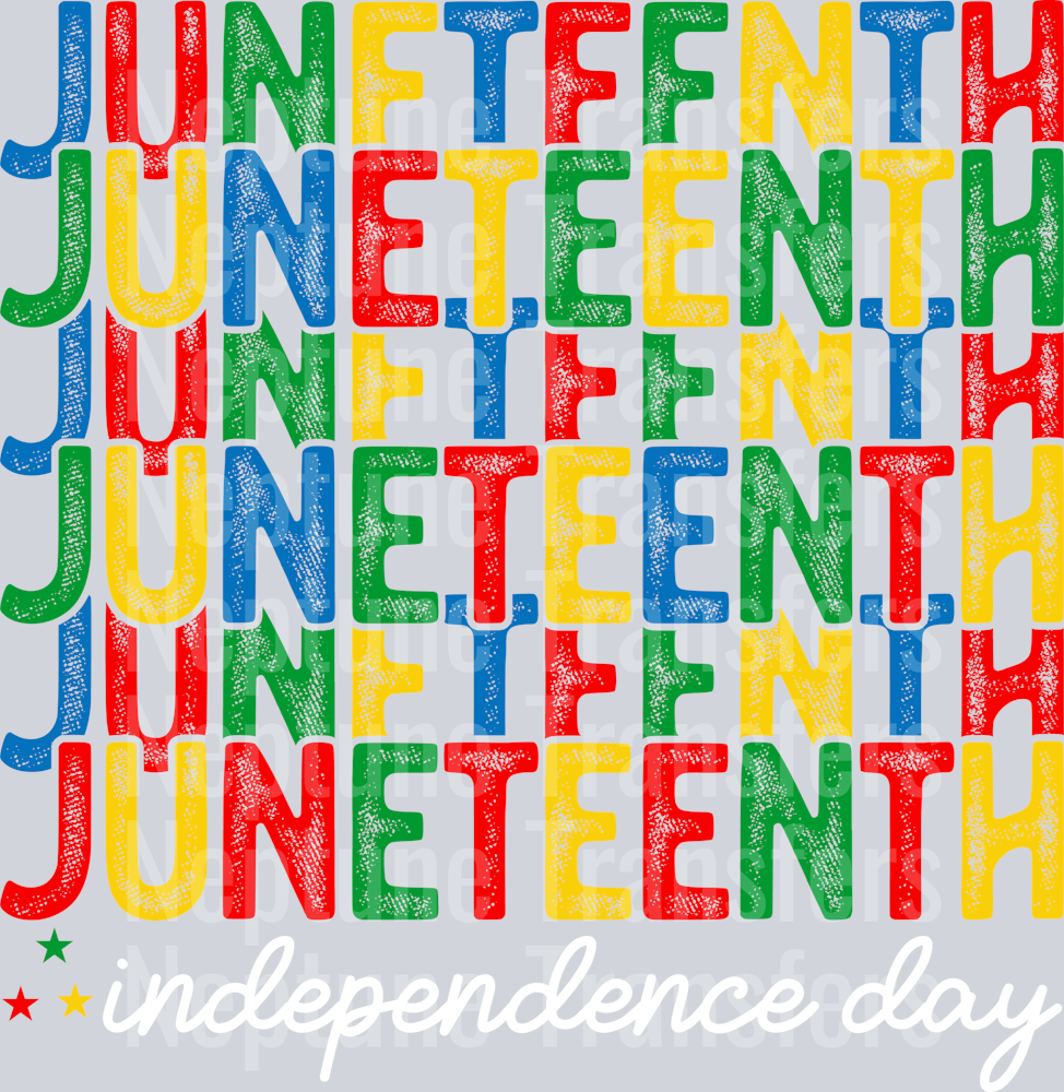 Juneteenth Independence Day White