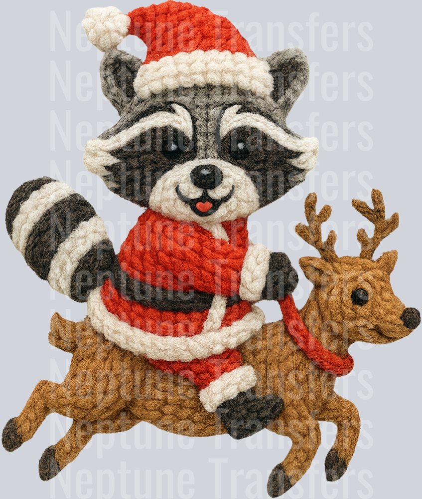 racoon reindeer