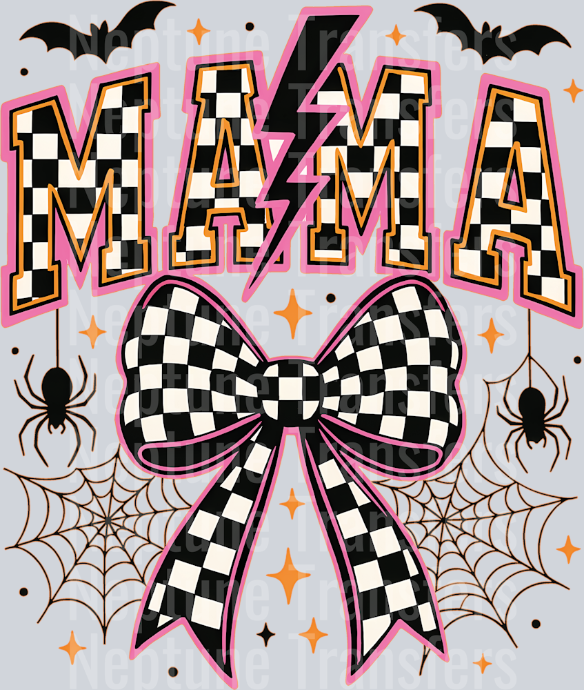 Checkered Mama Halloween