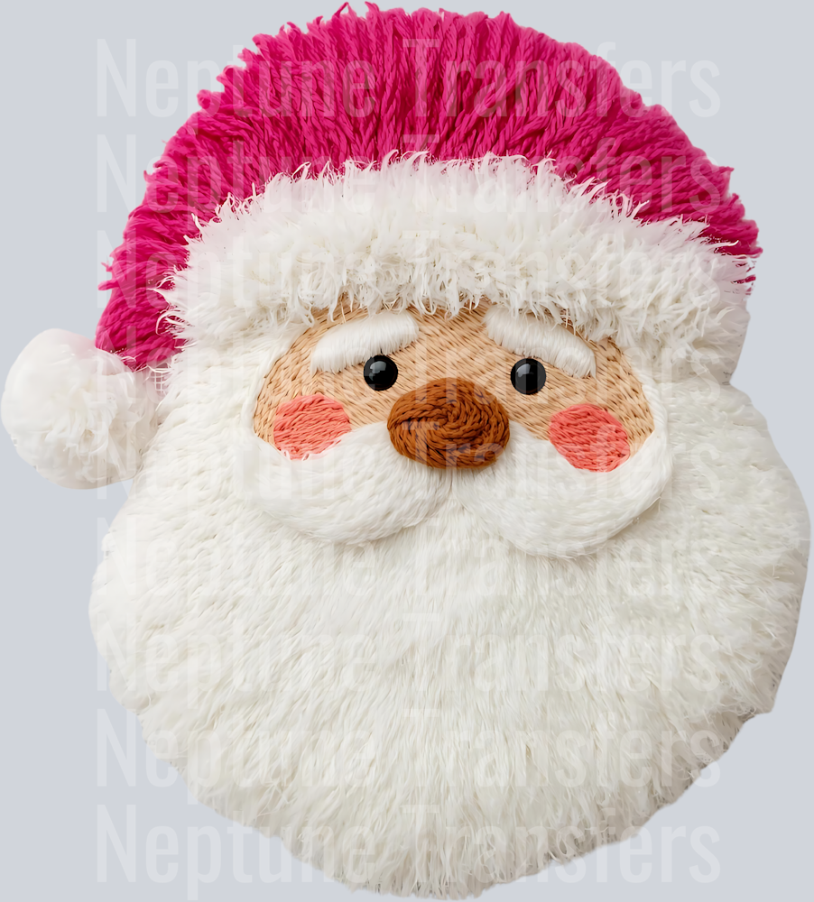 santa pink hat