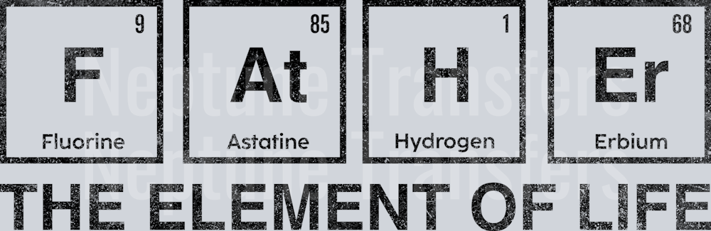 The Element of Life Black Outline