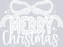 Lace Merry Christmas